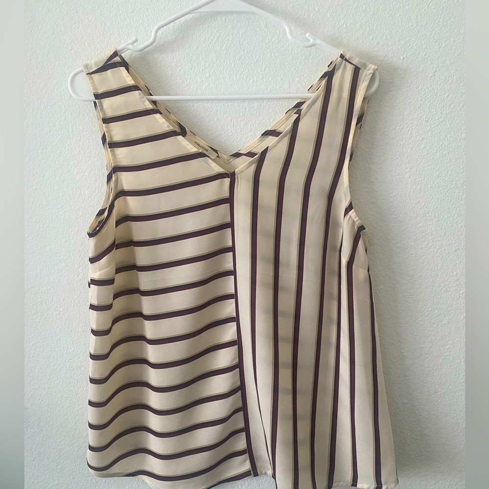 Maurice’s stripped dress tank top